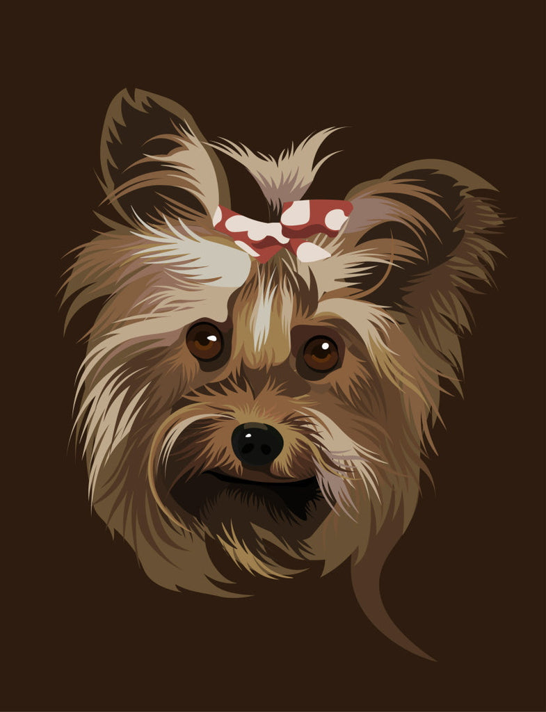Schattige Schnauzer Schilderen op Nummers