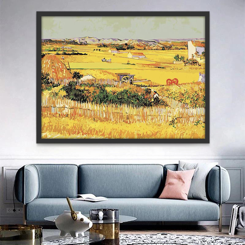 Serene Plattelandssfeer Schilderen op Nummers