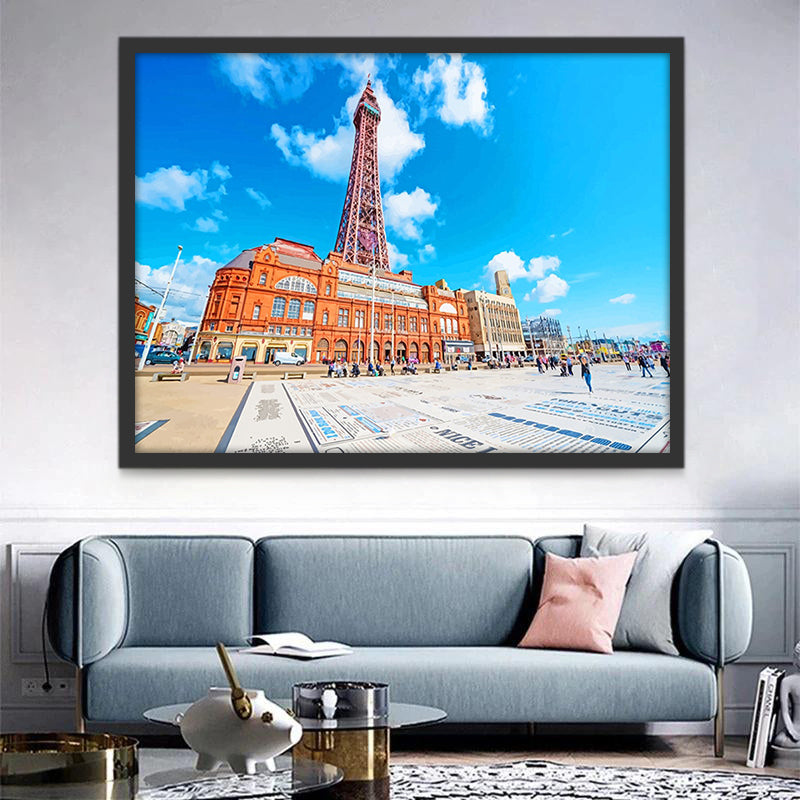 Toren van Blackpool Schilderen op Nummers