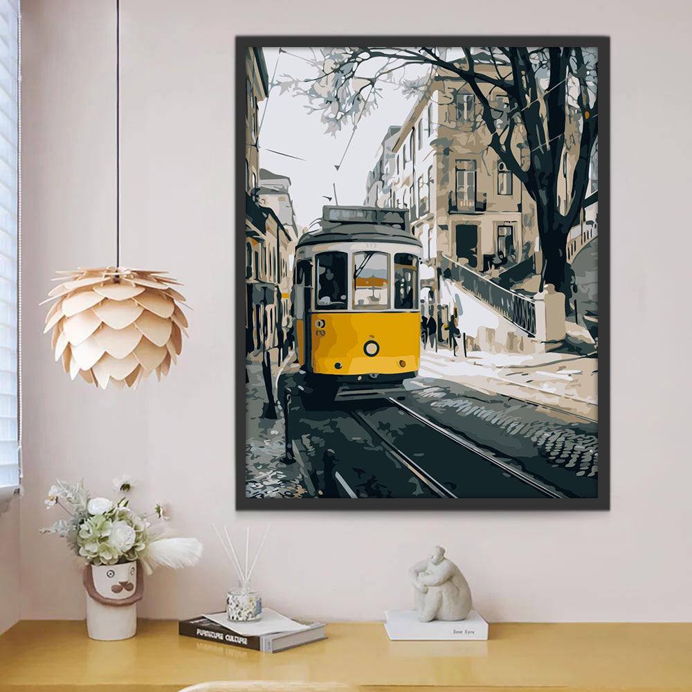 Tramlijn Schilderen op Nummers