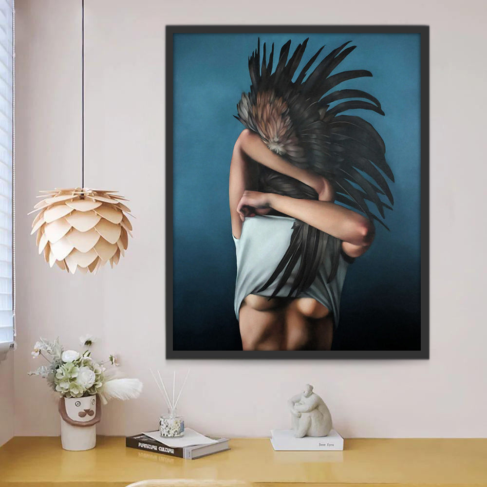 Tribale Vrouw Schilderen op Nummers