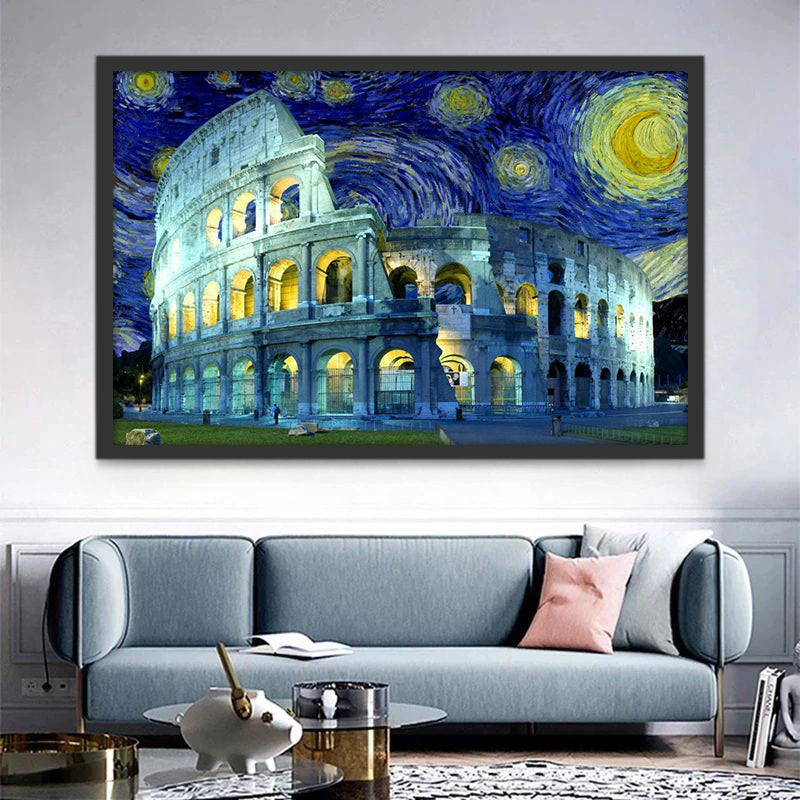 Van Gogh Arena Schilderen op Nummers