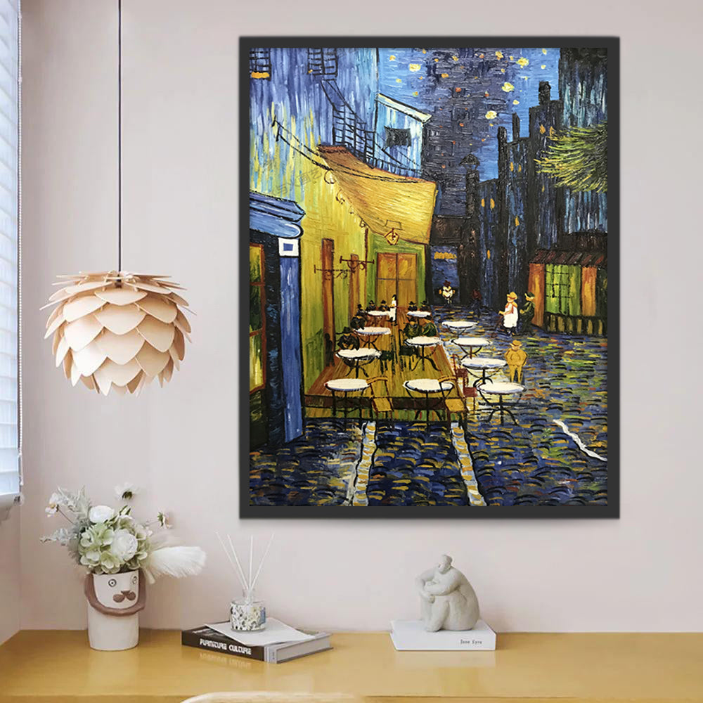 Van Gogh Koffie Schilderen op Nummers