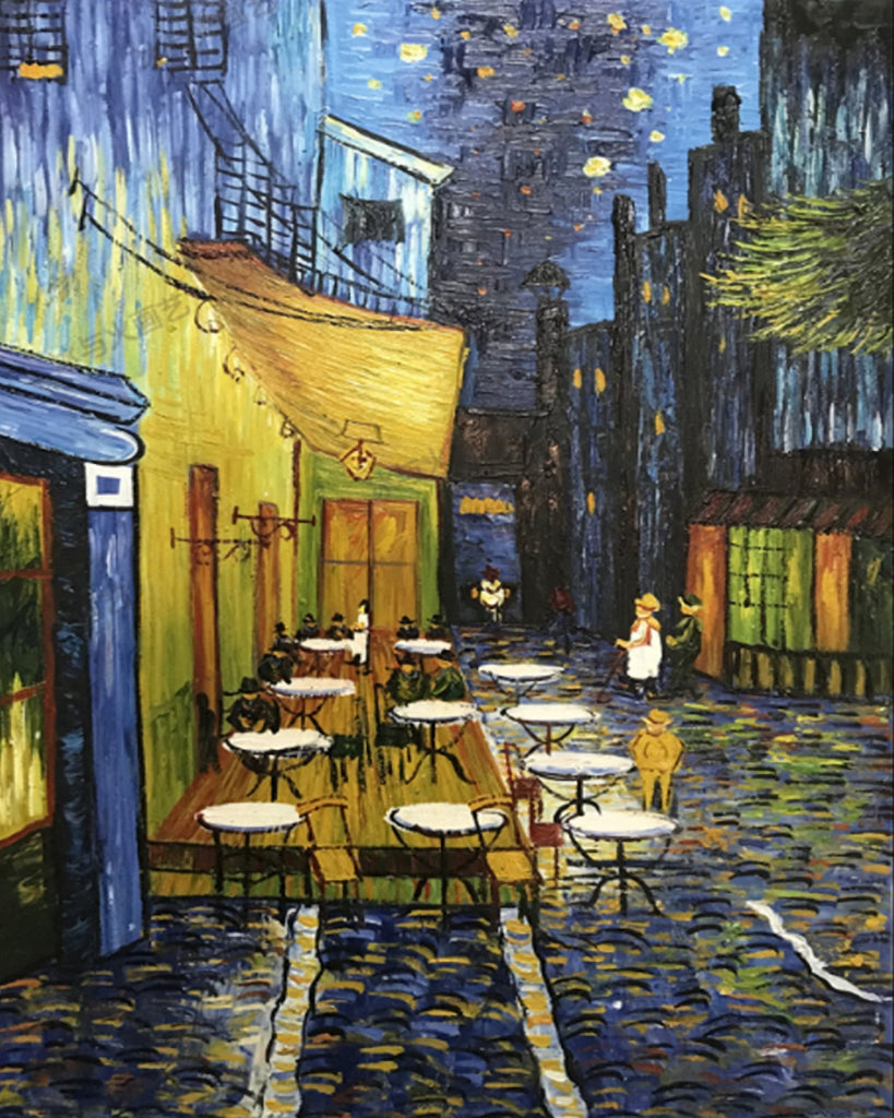 Van Gogh Koffie Schilderen op Nummers