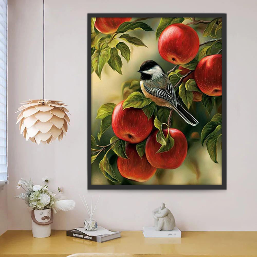 Vogel in een Appelboom Schilderen op Nummers