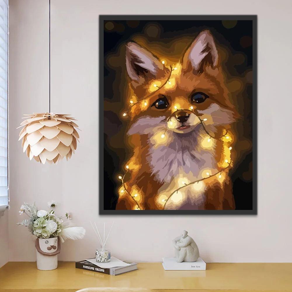 Vos en Lichtjes Schilderen op Nummers