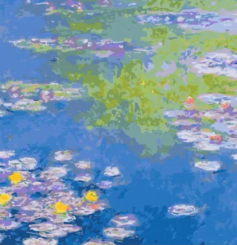 Waterlelie Schilderen op Nummers