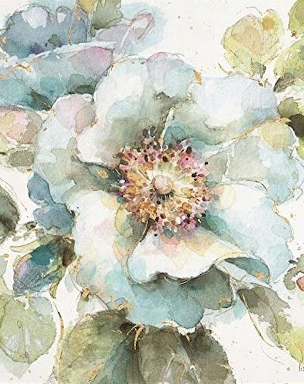 Weelderige rode bloemen Schilderen op Nummers