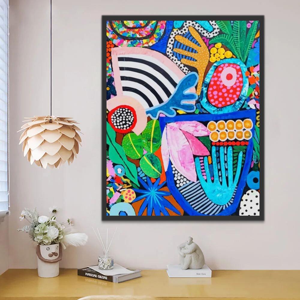 Winddecoratie Schilderij Schilderen op Nummers
