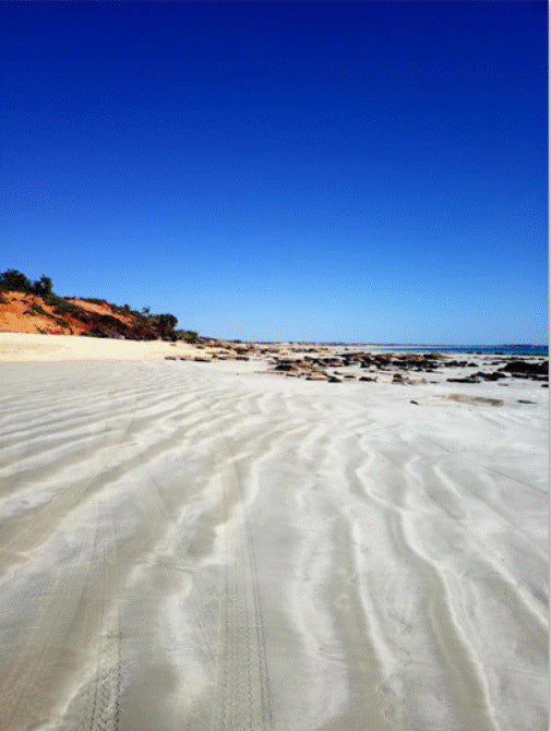 Wit Zandstrand Schilderen op Nummers