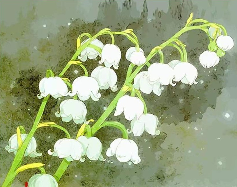 Witte Lelietjes van Dalen Schilderen op Nummers