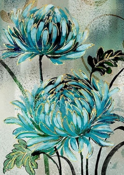 Zocunzi chrysant Schilderen op Nummers