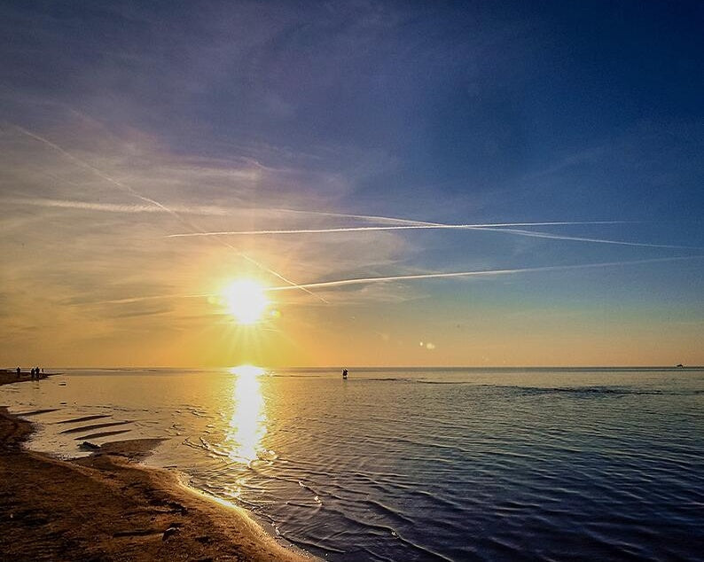 Zonsopgang boven Zee Schilderen op Nummers